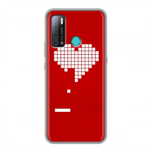 Дизайнерский силиконовый с усиленными углами чехол для Tecno Pouvoir 4 День Святого Валентина