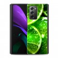 Дизайнерский пластиковый чехол для Samsung Galaxy Z Fold 2 Лайм