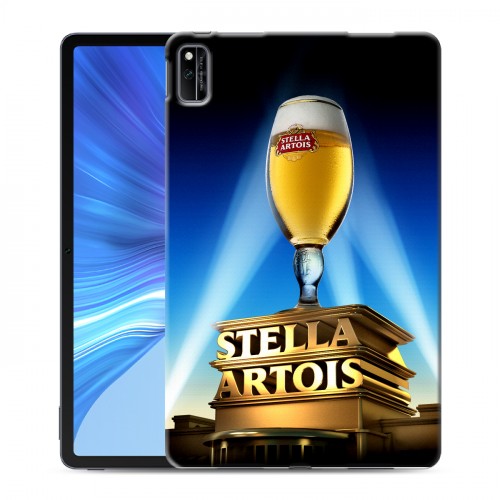 Дизайнерский силиконовый чехол для Huawei Honor Pad V6 Stella Artois