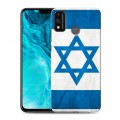 Дизайнерский силиконовый чехол для Huawei Honor 9X Lite Флаг Израиля