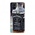 Дизайнерский силиконовый с усиленными углами чехол для Samsung Galaxy M51 Jack Daniels