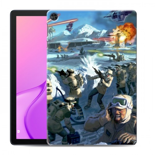 Дизайнерский силиконовый чехол для Huawei MatePad T10 Star Wars Battlefront
