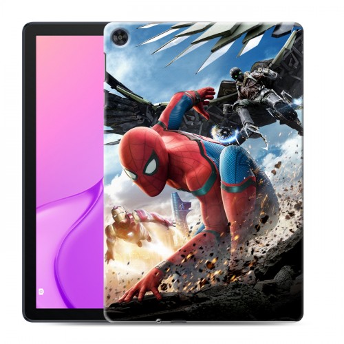 Дизайнерский силиконовый чехол для Huawei MatePad T10 Человек - паук