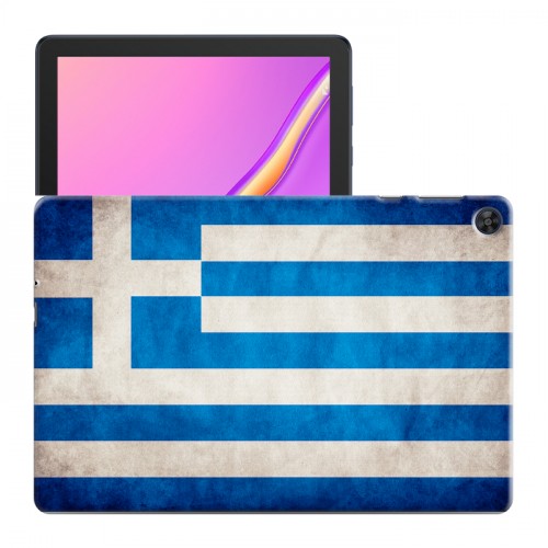 Дизайнерский силиконовый чехол для Huawei MatePad T10 флаг греции