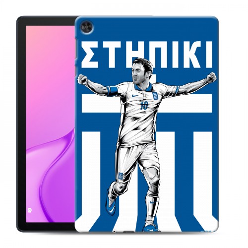 Дизайнерский силиконовый чехол для Huawei MatePad T10 Флаг Греции