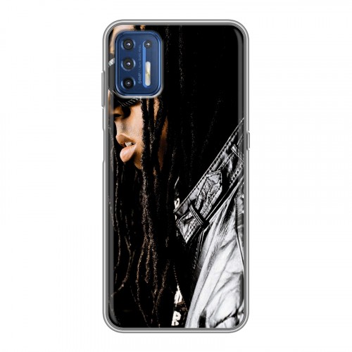 Дизайнерский силиконовый чехол для Motorola Moto G9 Plus Lil Wayne