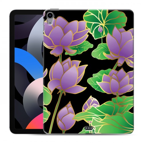 Дизайнерский силиконовый чехол для Ipad Air (2020) Люксовые цветы