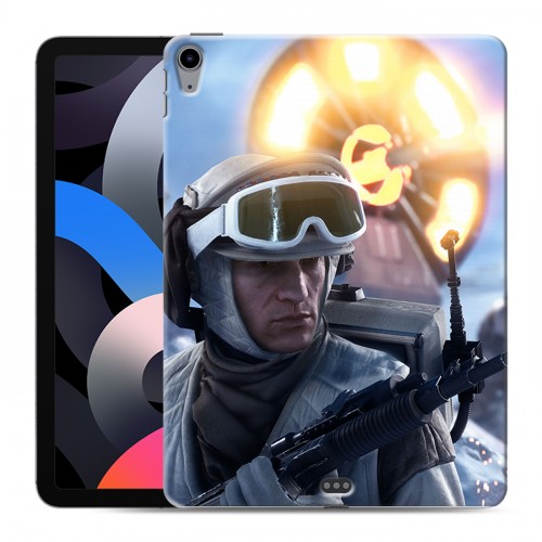 Дизайнерский силиконовый чехол для Ipad Air (2020) Star Wars Battlefront
