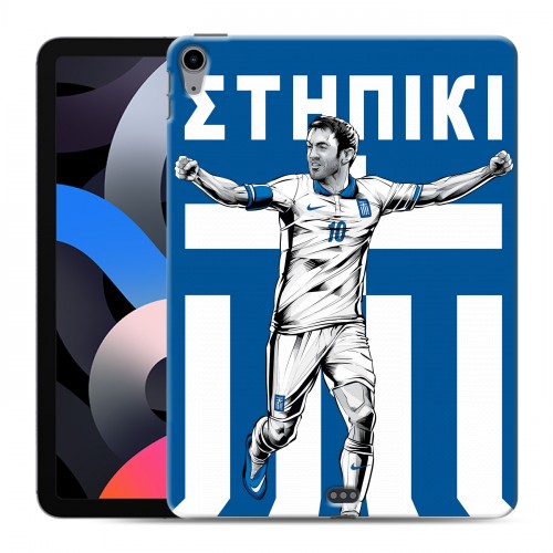Дизайнерский силиконовый чехол для Ipad Air (2020) Флаг Греции