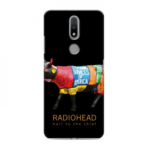 Дизайнерский силиконовый чехол для Nokia 2.4 RadioHead