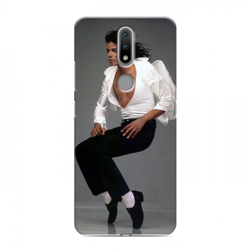 Дизайнерский силиконовый чехол для Nokia 2.4 Майкл Джексон