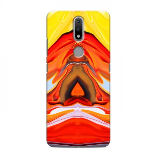 Дизайнерский силиконовый чехол для Nokia 2.4 Цветные агаты