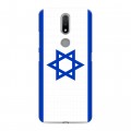 Дизайнерский силиконовый чехол для Nokia 2.4 Флаг Израиля