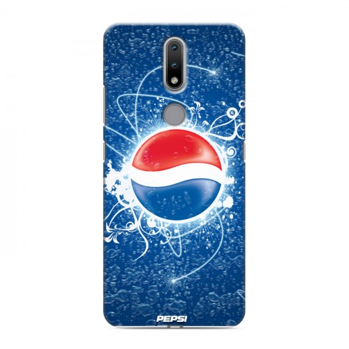 Дизайнерский силиконовый чехол для Nokia 2.4 Pepsi