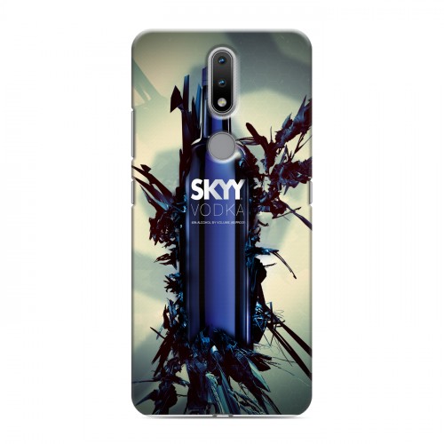 Дизайнерский силиконовый чехол для Nokia 2.4 Skyy Vodka