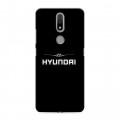 Дизайнерский силиконовый чехол для Nokia 2.4 Hyundai