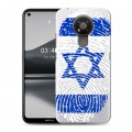 Дизайнерский силиконовый чехол для Nokia 3.4 Флаг Израиля