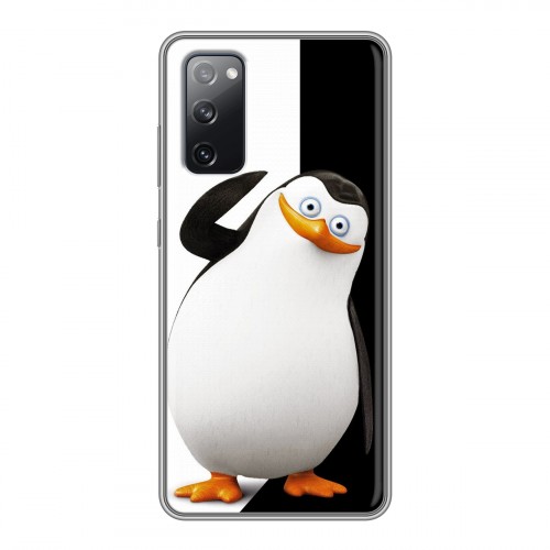 Дизайнерский силиконовый чехол для Samsung Galaxy S20 FE Пингвины
