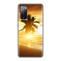 Дизайнерский силиконовый чехол для Samsung Galaxy S20 FE пляж