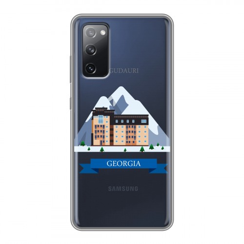 Дизайнерский силиконовый чехол для Samsung Galaxy S20 FE Грузия