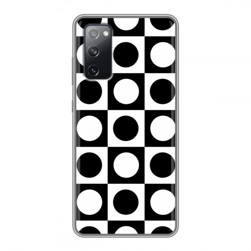 Дизайнерский силиконовый чехол для Samsung Galaxy S20 FE Черно-белые фантазии
