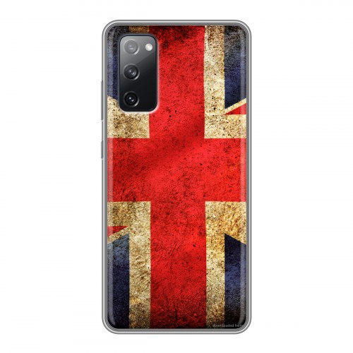 Дизайнерский силиконовый чехол для Samsung Galaxy S20 FE Флаг Британии