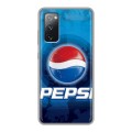 Дизайнерский силиконовый чехол для Samsung Galaxy S20 FE Pepsi