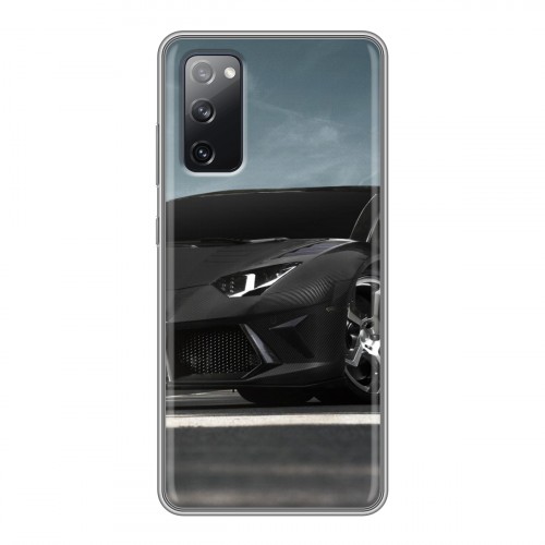 Дизайнерский силиконовый чехол для Samsung Galaxy S20 FE Lamborghini