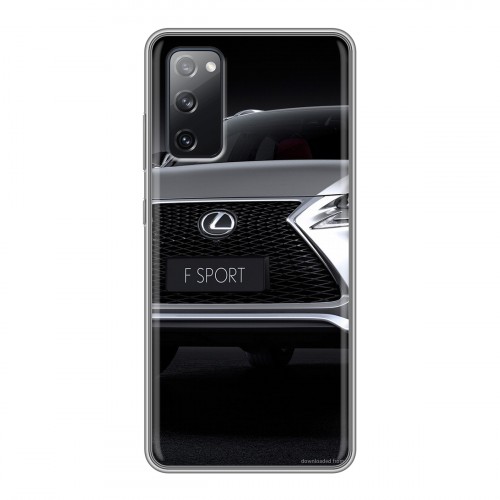 Дизайнерский силиконовый чехол для Samsung Galaxy S20 FE Lexus