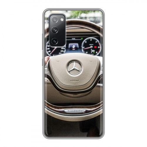 Дизайнерский силиконовый чехол для Samsung Galaxy S20 FE Mercedes