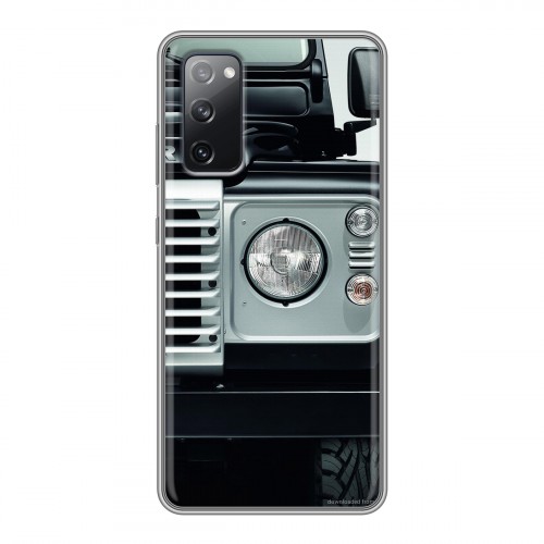 Дизайнерский силиконовый чехол для Samsung Galaxy S20 FE Land Rover