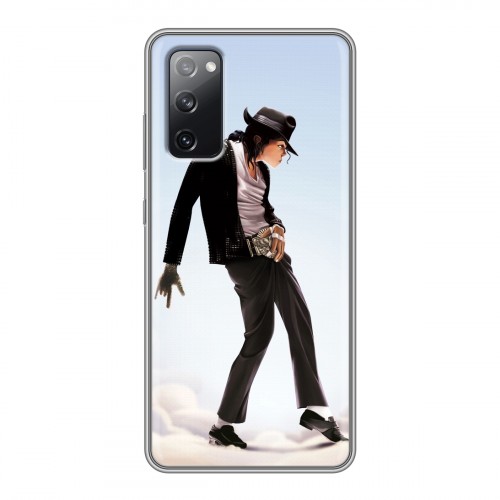 Дизайнерский силиконовый чехол для Samsung Galaxy S20 FE Майкл Джексон