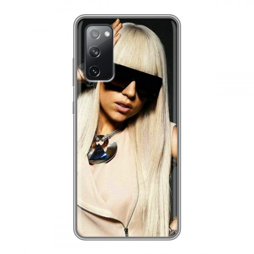 Дизайнерский силиконовый чехол для Samsung Galaxy S20 FE Леди Гага