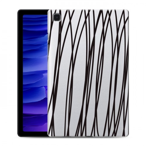 Полупрозрачный дизайнерский пластиковый чехол для Samsung Galaxy Tab A7 10.4 (2020) Абстракции 