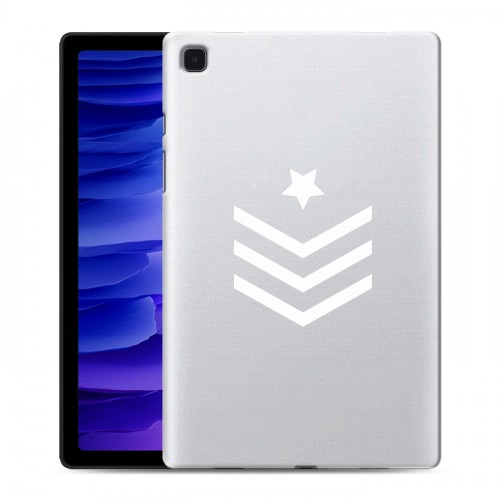 Полупрозрачный дизайнерский пластиковый чехол для Samsung Galaxy Tab A7 10.4 (2020) Армия
