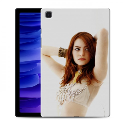Дизайнерский силиконовый чехол для Samsung Galaxy Tab A7 10.4 (2020) Эмма Стоун