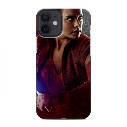 Дизайнерский пластиковый чехол для Iphone 12 Mini Star Wars : The Last Jedi