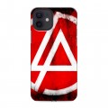 Дизайнерский силиконовый чехол для Iphone 12 Linkin Park