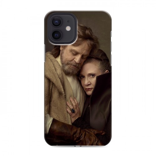 Дизайнерский силиконовый чехол для Iphone 12 Star Wars : The Last Jedi