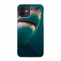 Дизайнерский силиконовый чехол для Iphone 12 Акулы