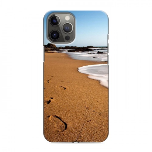 Дизайнерский силиконовый чехол для Iphone 12 Pro Max пляж