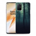 Дизайнерский пластиковый чехол для OnePlus 8T лес