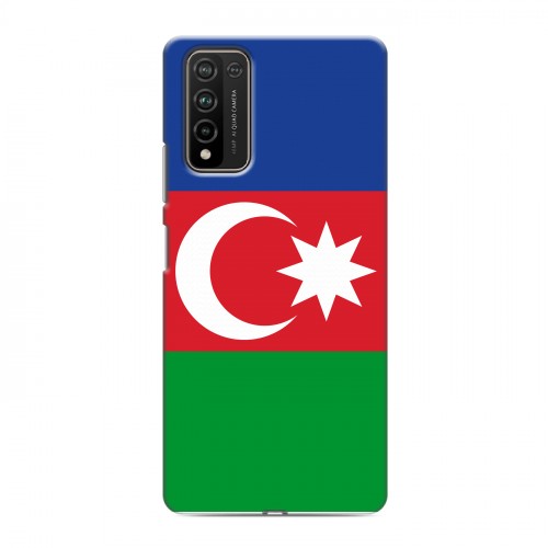 Дизайнерский пластиковый чехол для Huawei Honor 10X Lite Флаг Азербайджана
