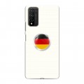 Дизайнерский пластиковый чехол для Huawei Honor 10X Lite Флаг Германии