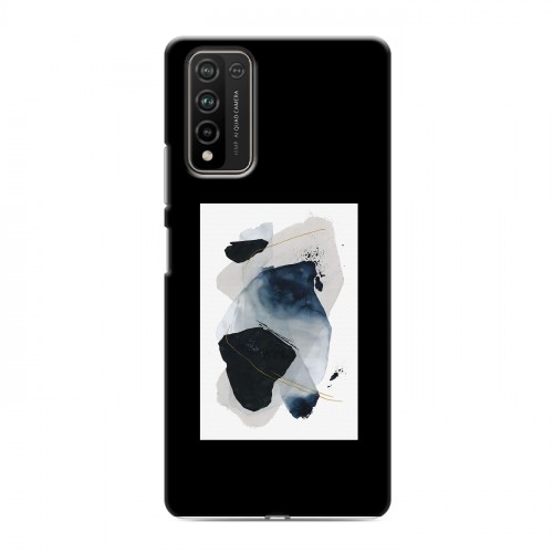 Дизайнерский пластиковый чехол для Huawei Honor 10X Lite Стильные абстракции