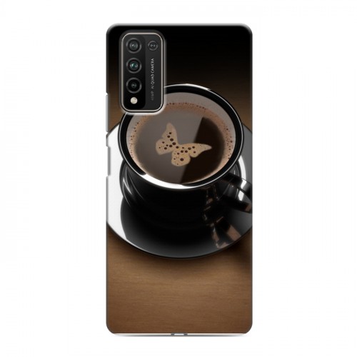 Дизайнерский пластиковый чехол для Huawei Honor 10X Lite Кофе напиток