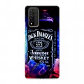 Дизайнерский пластиковый чехол для Huawei Honor 10X Lite Jack Daniels