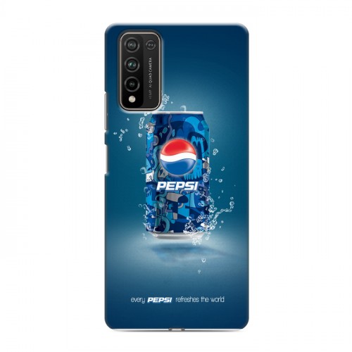 Дизайнерский пластиковый чехол для Huawei Honor 10X Lite Pepsi