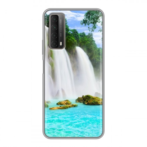 Дизайнерский силиконовый чехол для Huawei P Smart (2021) водопады