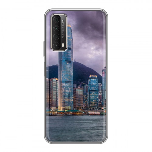 Дизайнерский силиконовый чехол для Huawei P Smart (2021) Гонконг